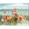 Coastal Poppies Light. by Danhui Nai 20" x 16" Canvas Wall Art